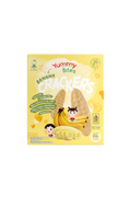 Yummy Bites - Banana Flavored Rice Crackers Net weight 50g 24 pcs