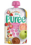 Yummy Bites - Puree Strawberry, Guava and banana Net Wt.100g